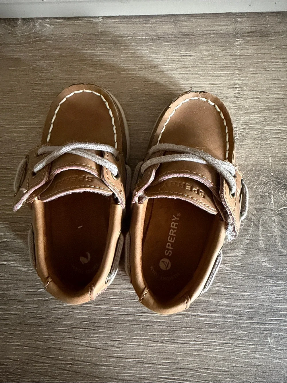 Sperry very gently